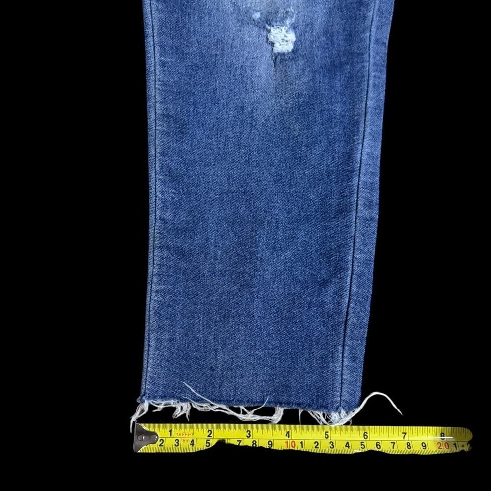 GB Girls Blue Straight Leg Jeans - Picture 3 of 8